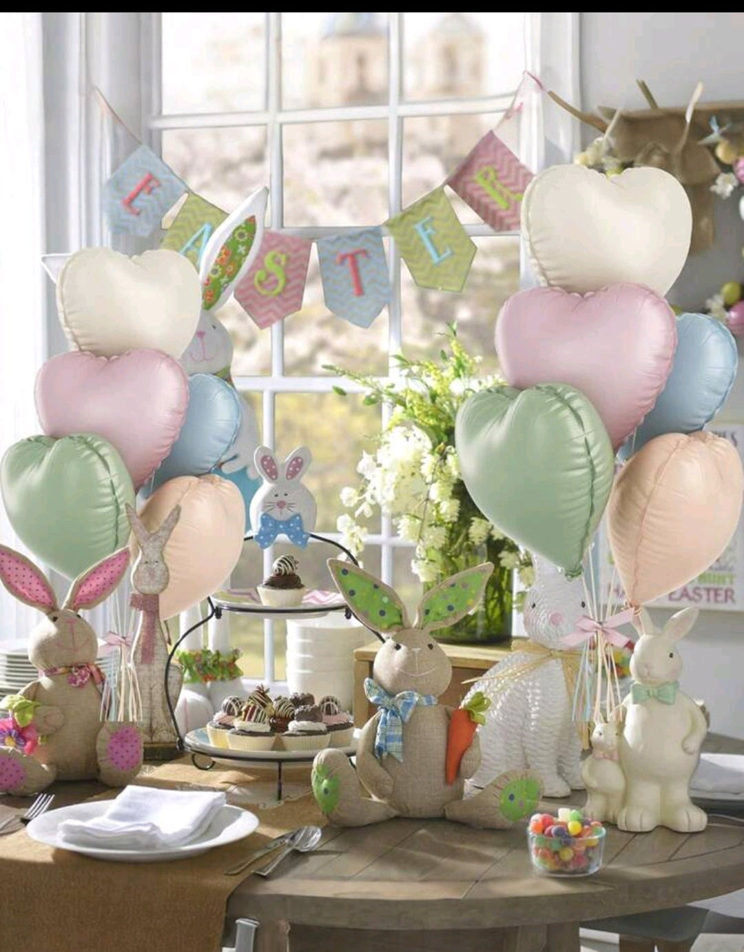 5 pcs Colorful Heart-Shaped Foil Balloons, 18" Rainbow Helium Balloons, Suitable For Birthday, Valentine's Day, Wedding, Bridal Shower, Party Decoration.