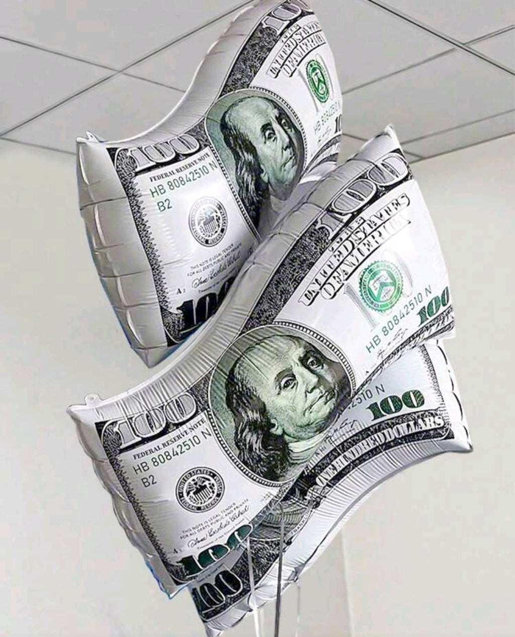 1 Large Size Reusable Dollar Bill Money Print Balloons, For Birthday Decorations, Dollar Bill Party Balloons, Money Theme Birthday, Baby Shower, Graduation, FUN Money Theme Party, Birthday Gift For Dad,