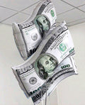 1 Large Size Reusable Dollar Bill Money Print Balloons, For Birthday Decorations, Dollar Bill Party Balloons, Money Theme Birthday, Baby Shower, Graduation, FUN Money Theme Party, Birthday Gift For Dad,