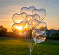10 pcs/Set 10-Inch Transparent Heart-Shaped Balloons, Suitable For Valentine's Day, Weddings, Proposals, Birthdays, Openings, Home Decor, Balloon Decorations, Balloon Parties, Photography Props, Photo Backdrops