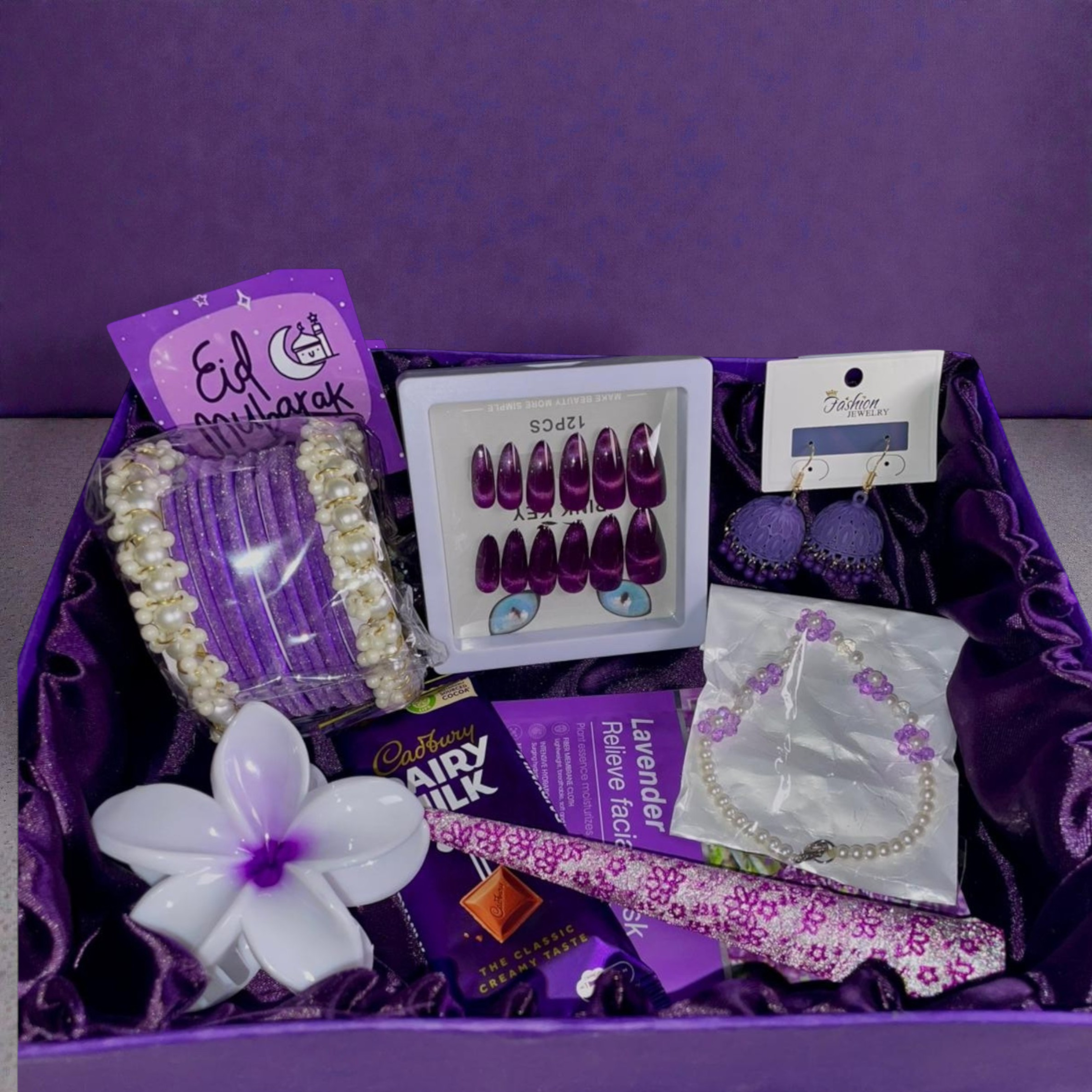 Lavender Luxe Premium Eid Box
