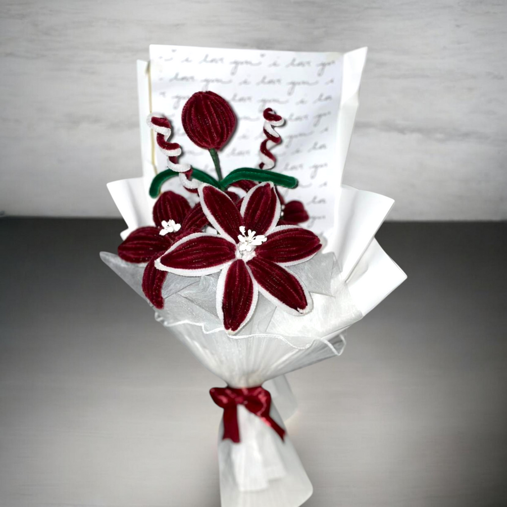 Mothers Day Special Ruby Bloom Bouquet