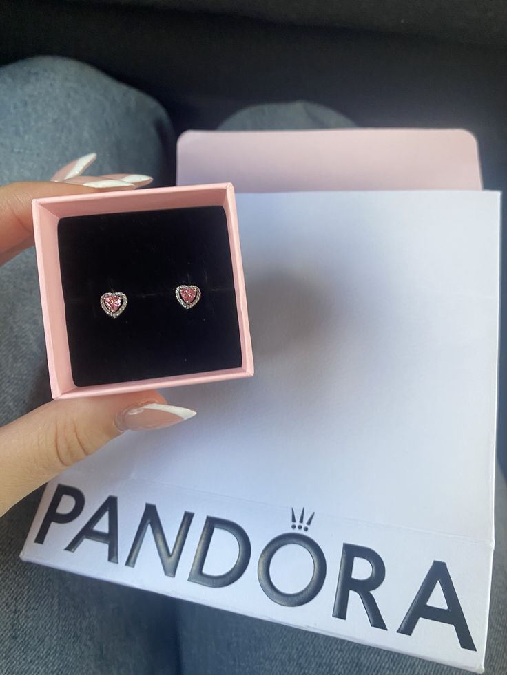 Pink Dainty Solitaire Cute Zirqoon Earings
