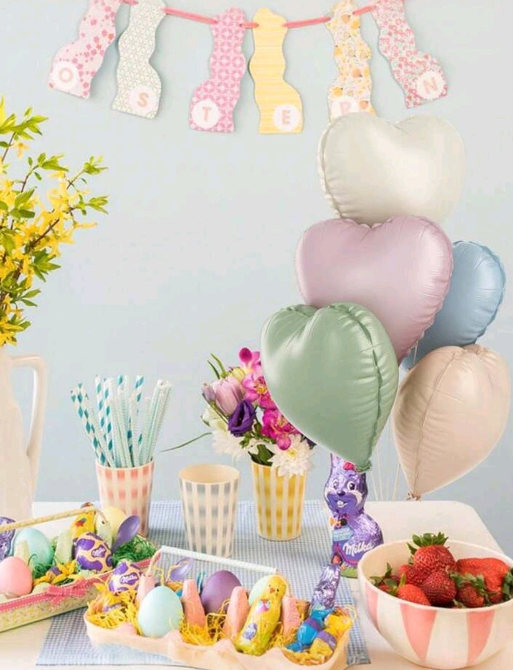 5 pcs Colorful Heart-Shaped Foil Balloons, 18" Rainbow Helium Balloons, Suitable For Birthday, Valentine's Day, Wedding, Bridal Shower, Party Decoration.